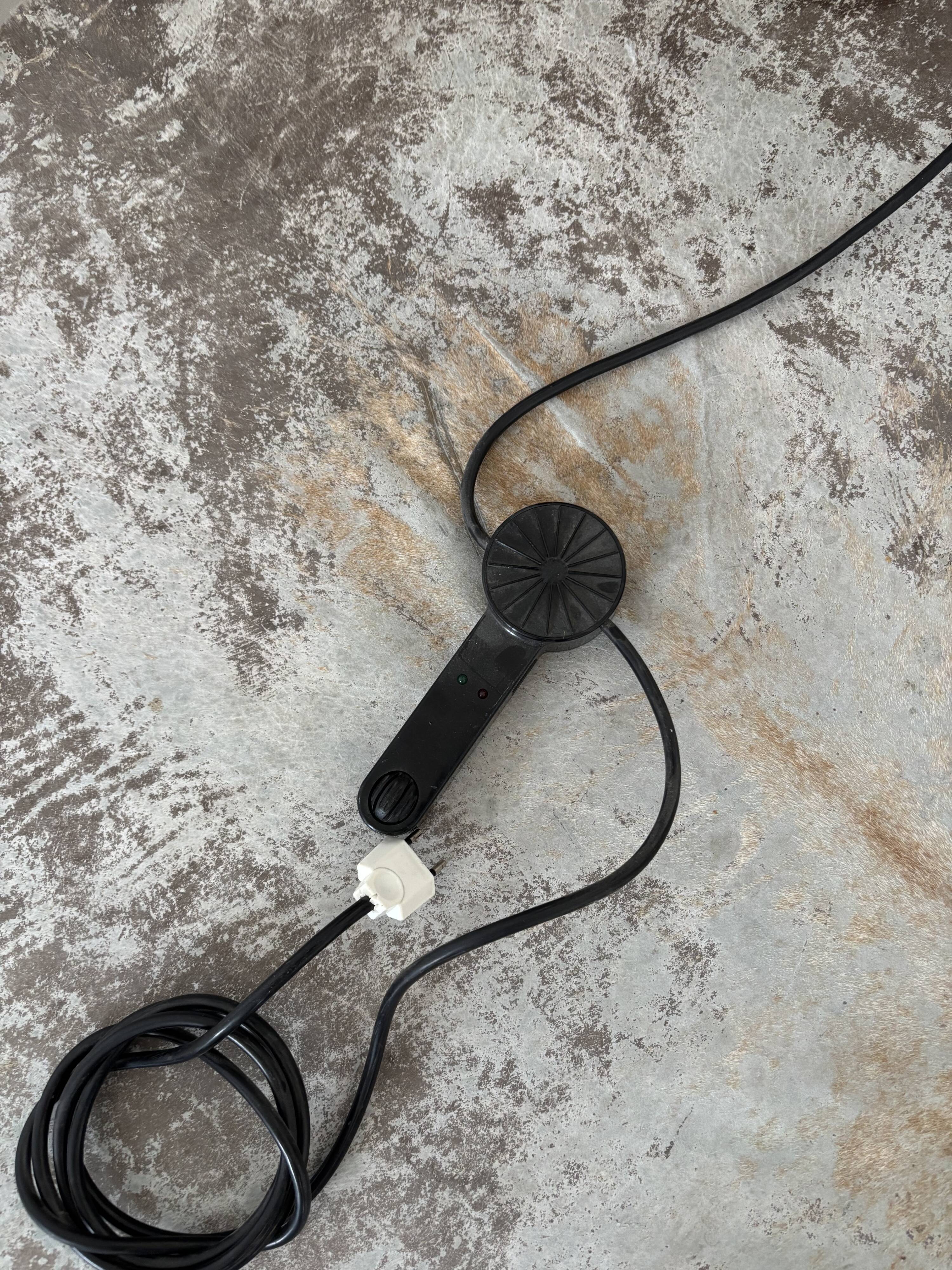 Sculptural floor lamp, 1980