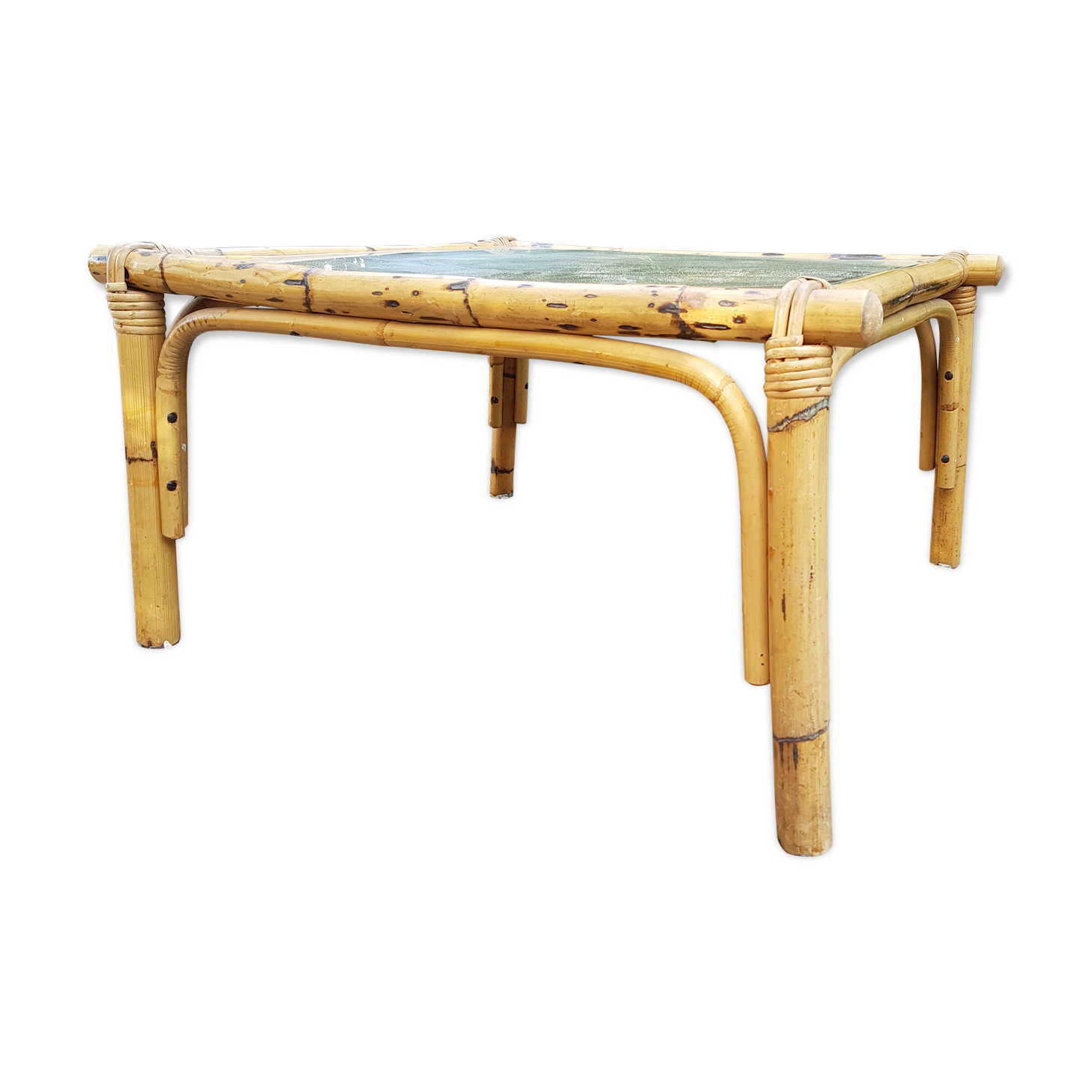 Bamboo coffee table from the 70/80