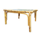 Bamboo coffee table from the 70/80