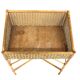 Scandinavian rattan indoor planter, Sweden, 1950s