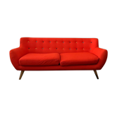 Orange sofa