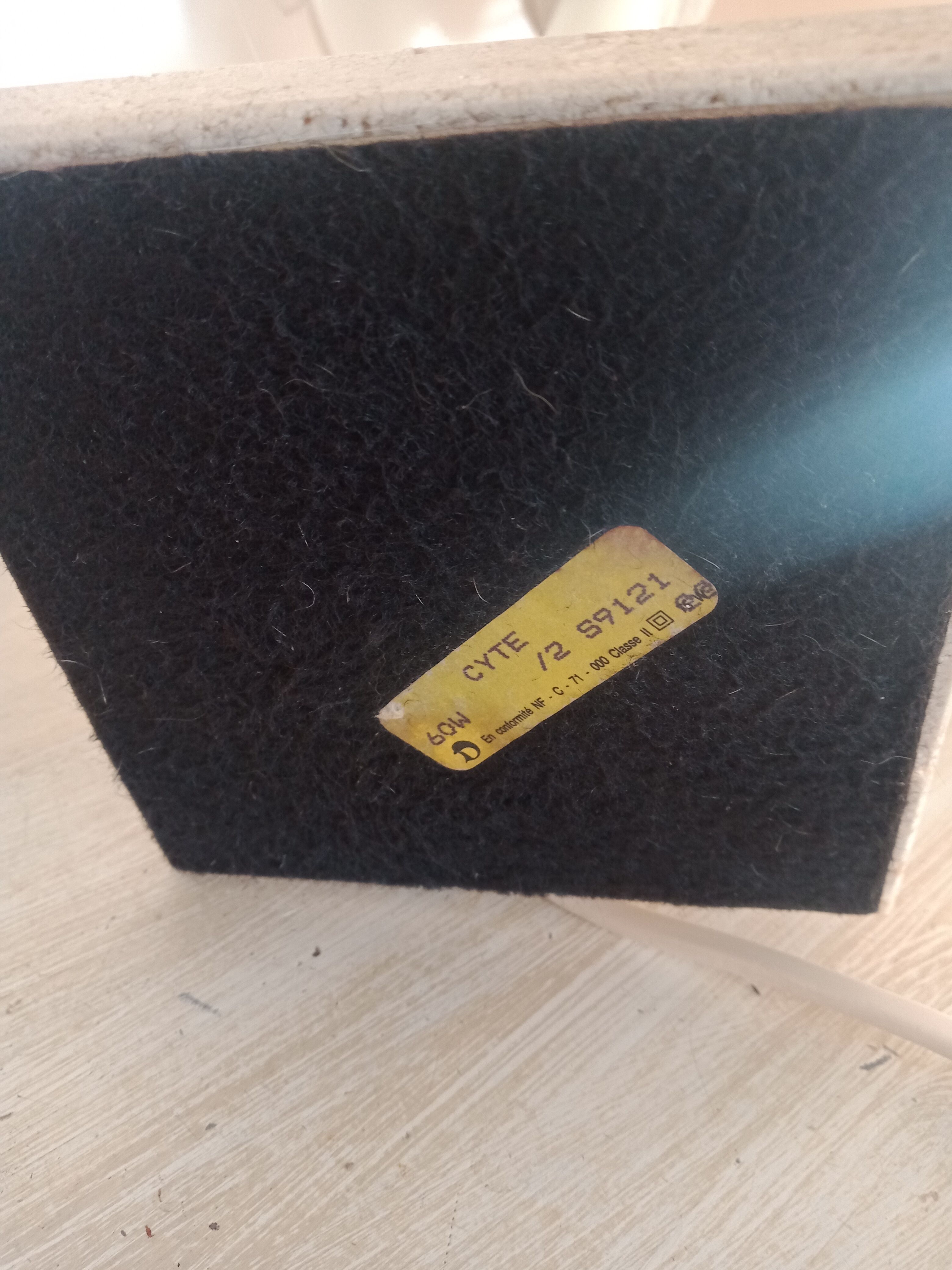 Pair of home table lamps the dolphin