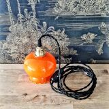 Vintage orange lamp