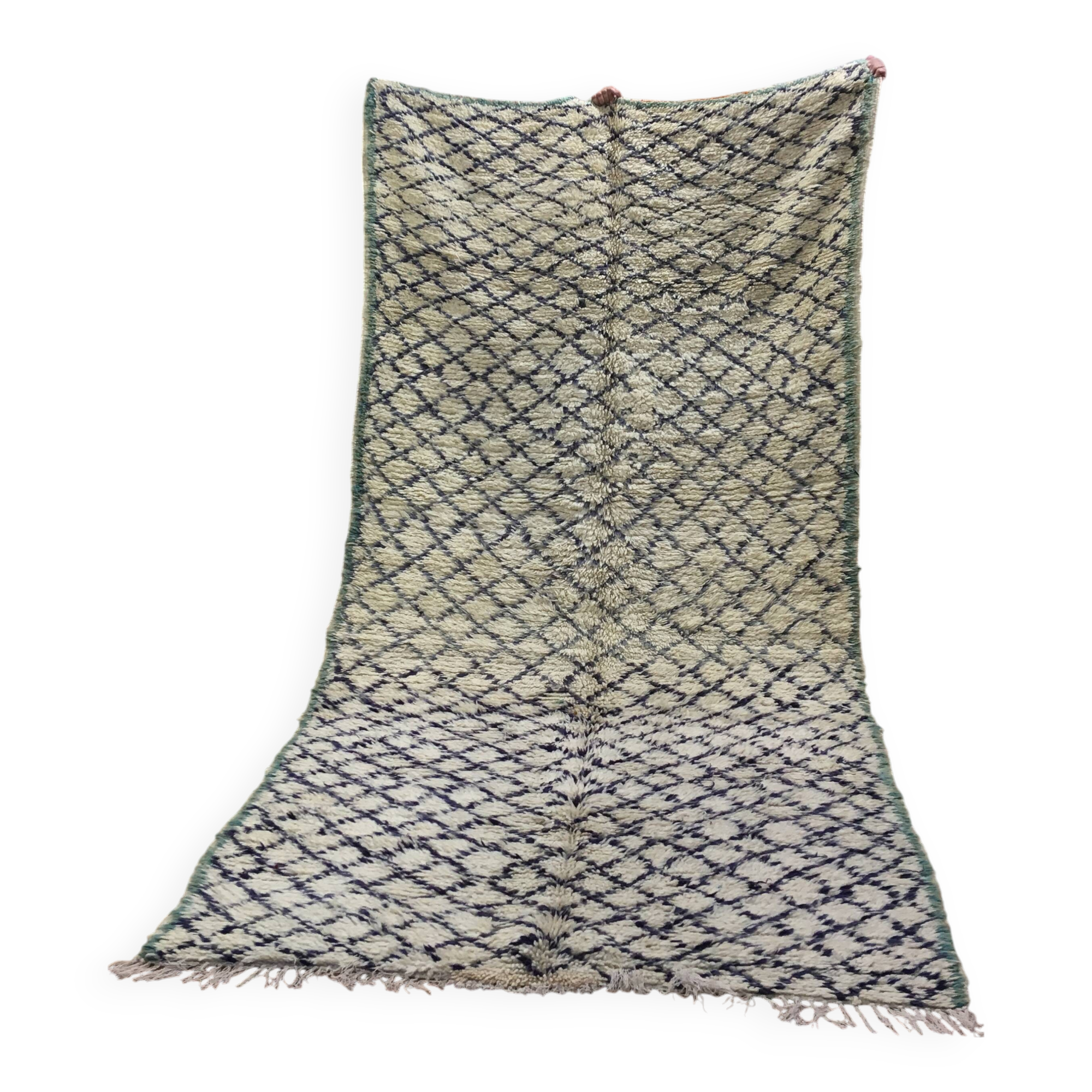 Old Beni Ouarain rug 366 x 166 cm