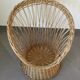 Rattan armchair