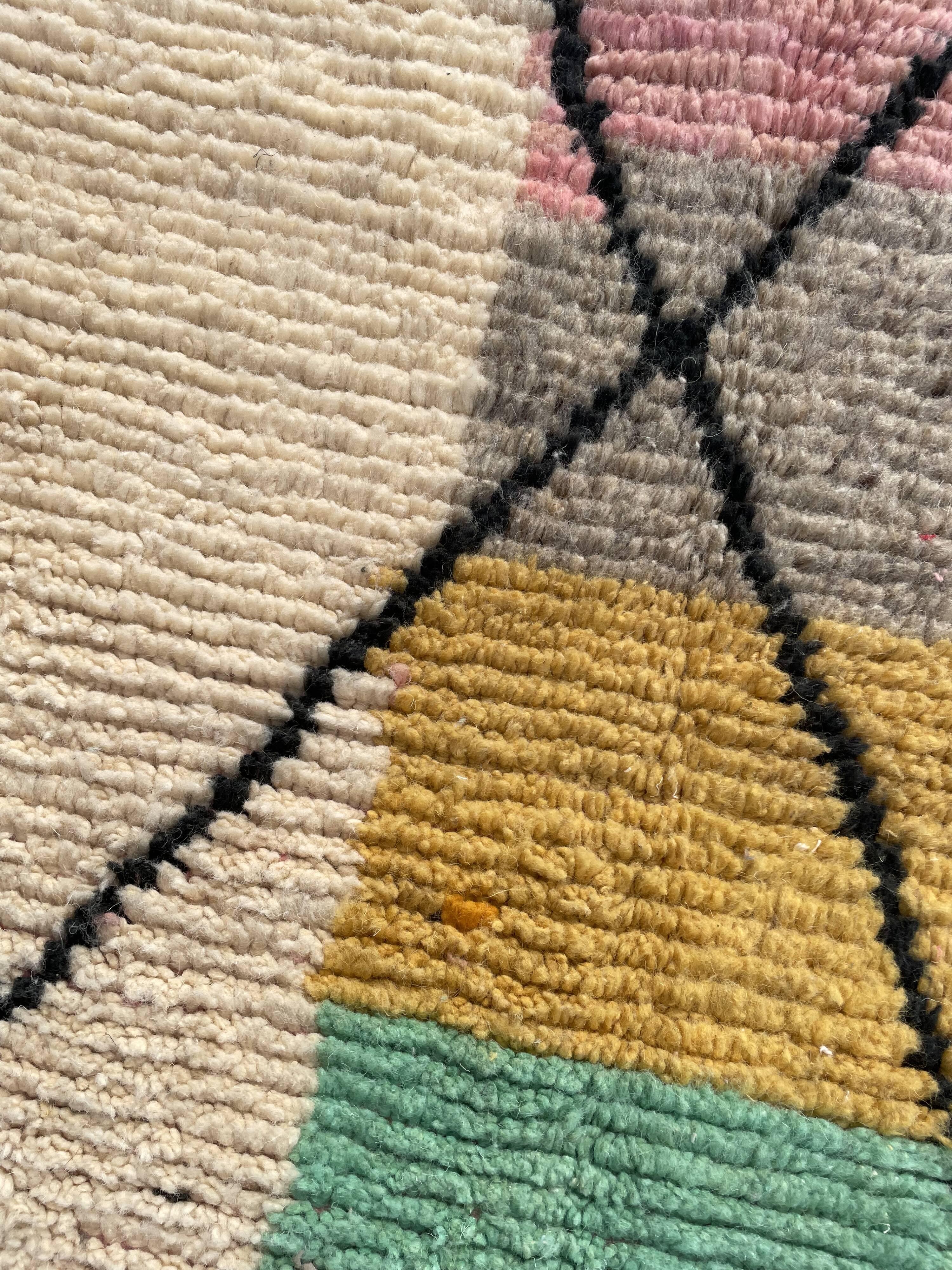 Tapis berbere moderne Boujad neuf