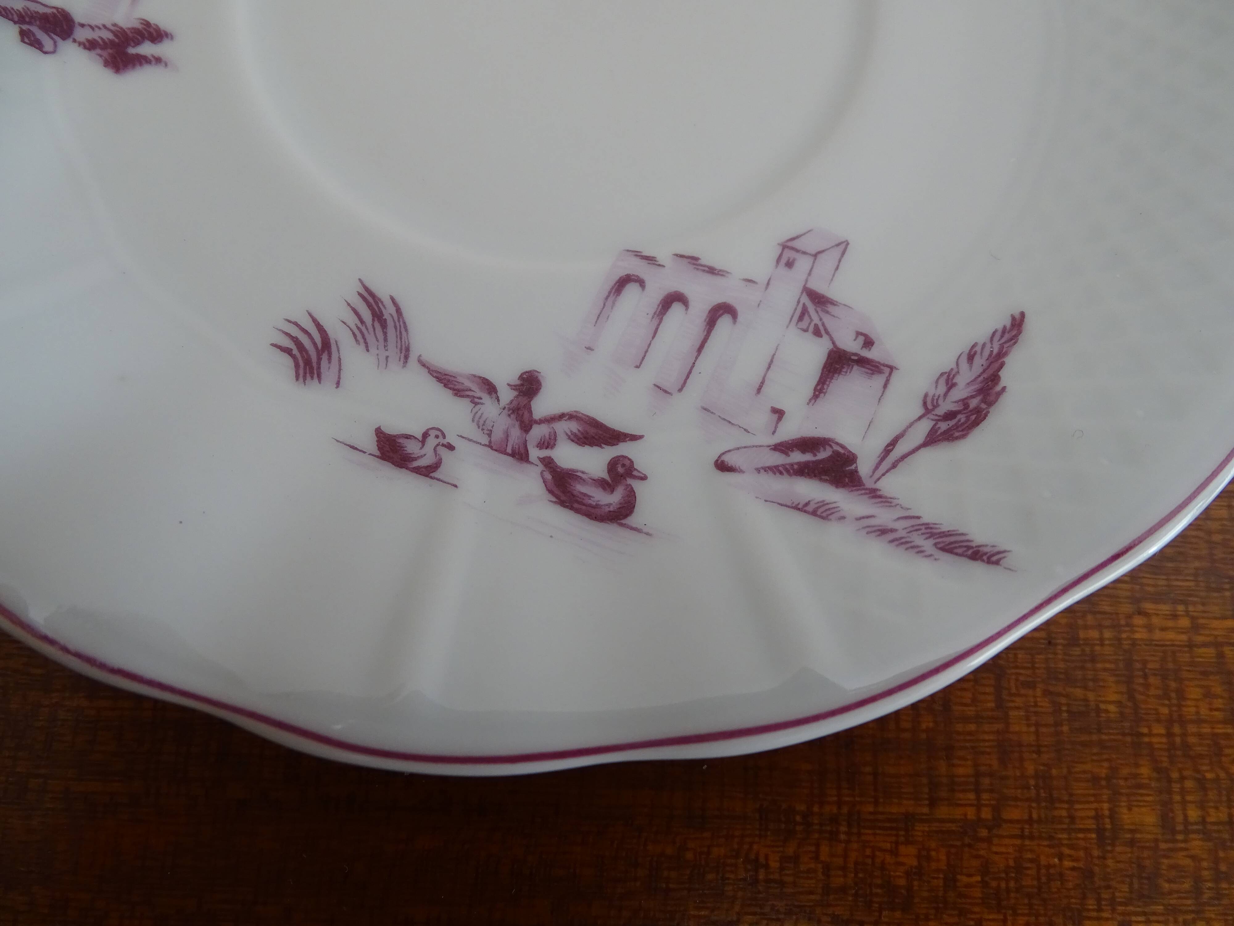 Porcelain coffee service Limoges Bernardaud & Cie - 6 people