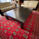 Black oak coffee table