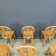 Set of 6 vintage Ercol dining chairs, 1950s
