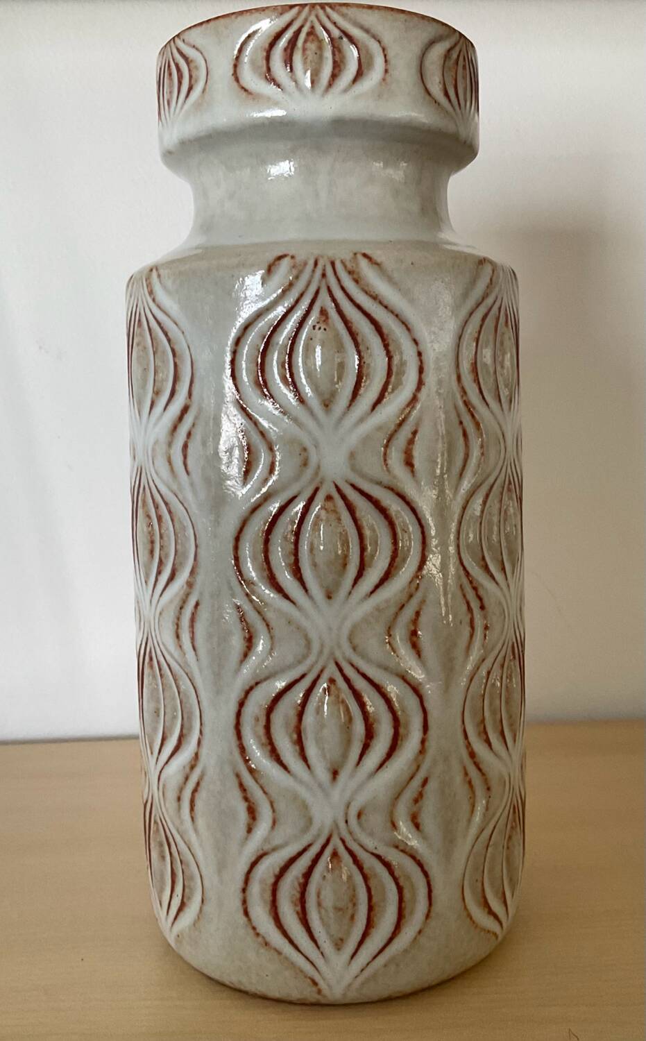Vintage Amsterdam ceramic vase Scheurich 70s