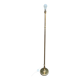Vintage brass floor lamp from the 20th century.