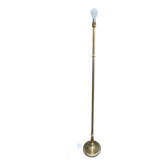 Lampadaire vintage en laiton doré du XXème siècle