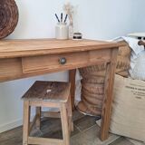 Vintage Country Farmhouse Desk / Console / Side Table