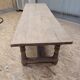 Oak farm table