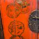 Antique Chinese buffet with 4 doors