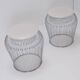 Pair of  wire stools - 1970s