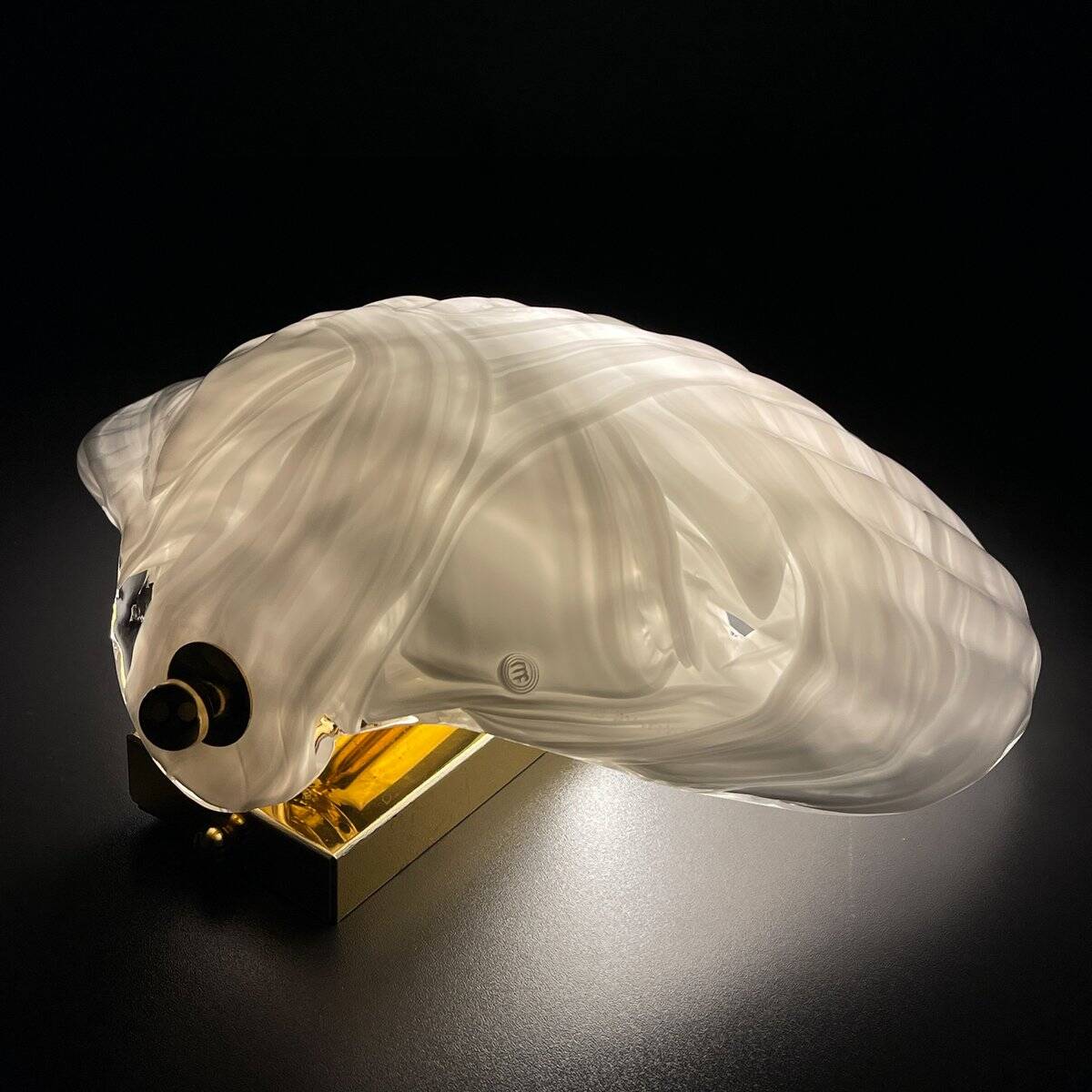 Vintage Murano wall lamp by La Murrina, 1980s