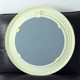 Miroir mural du milieu du siècle avec cadre en plastique, Tchécoslovaquie, années 1960