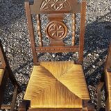 4 chaises néo basques
