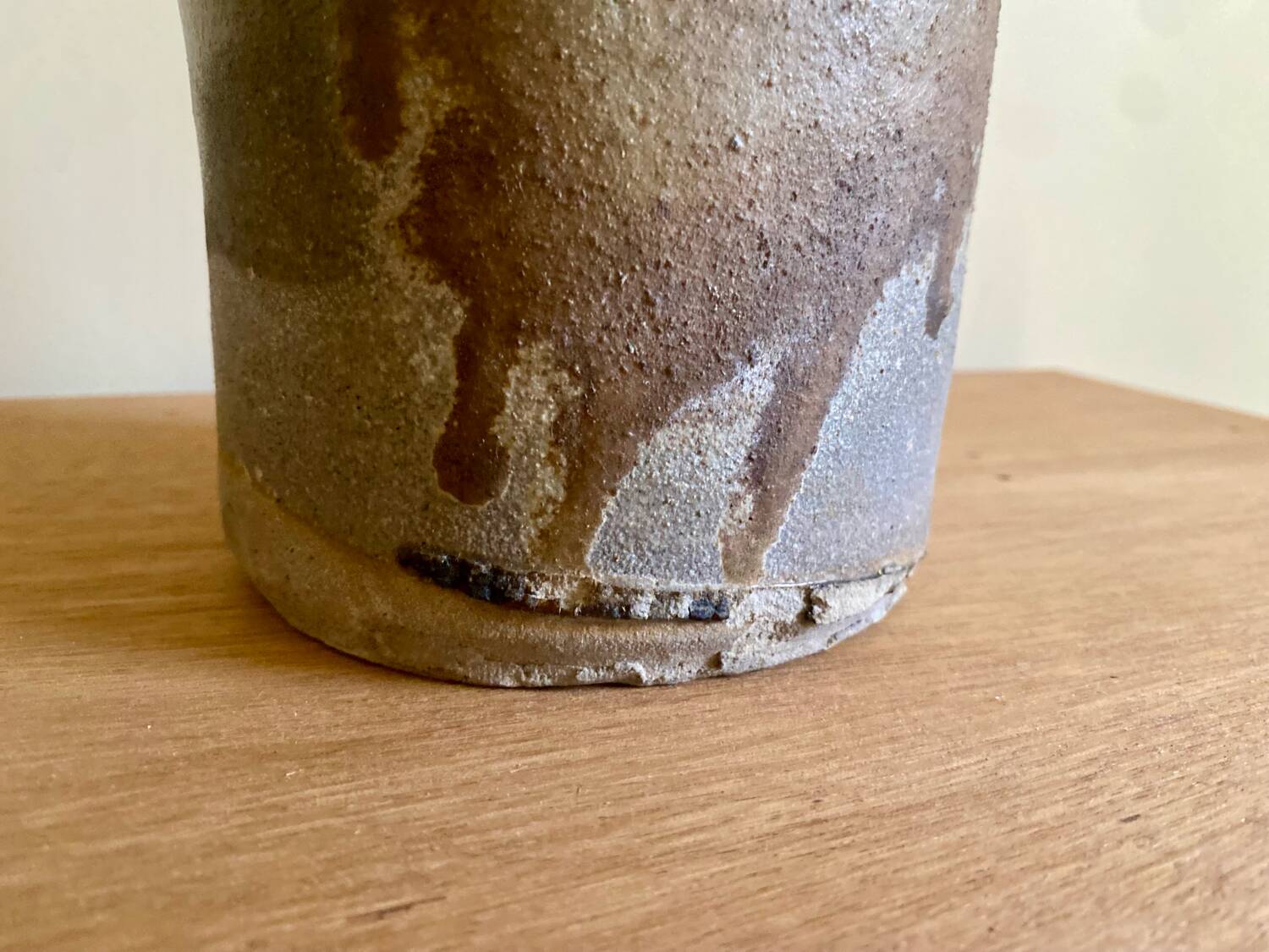 Vase ceramique du 19eme de la Borne