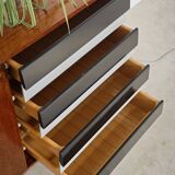 Black and white U 460 sideboard by Jiri Jiroutek for Interier Praha 1960