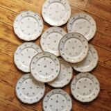 Vintage SFP porcelain dessert service