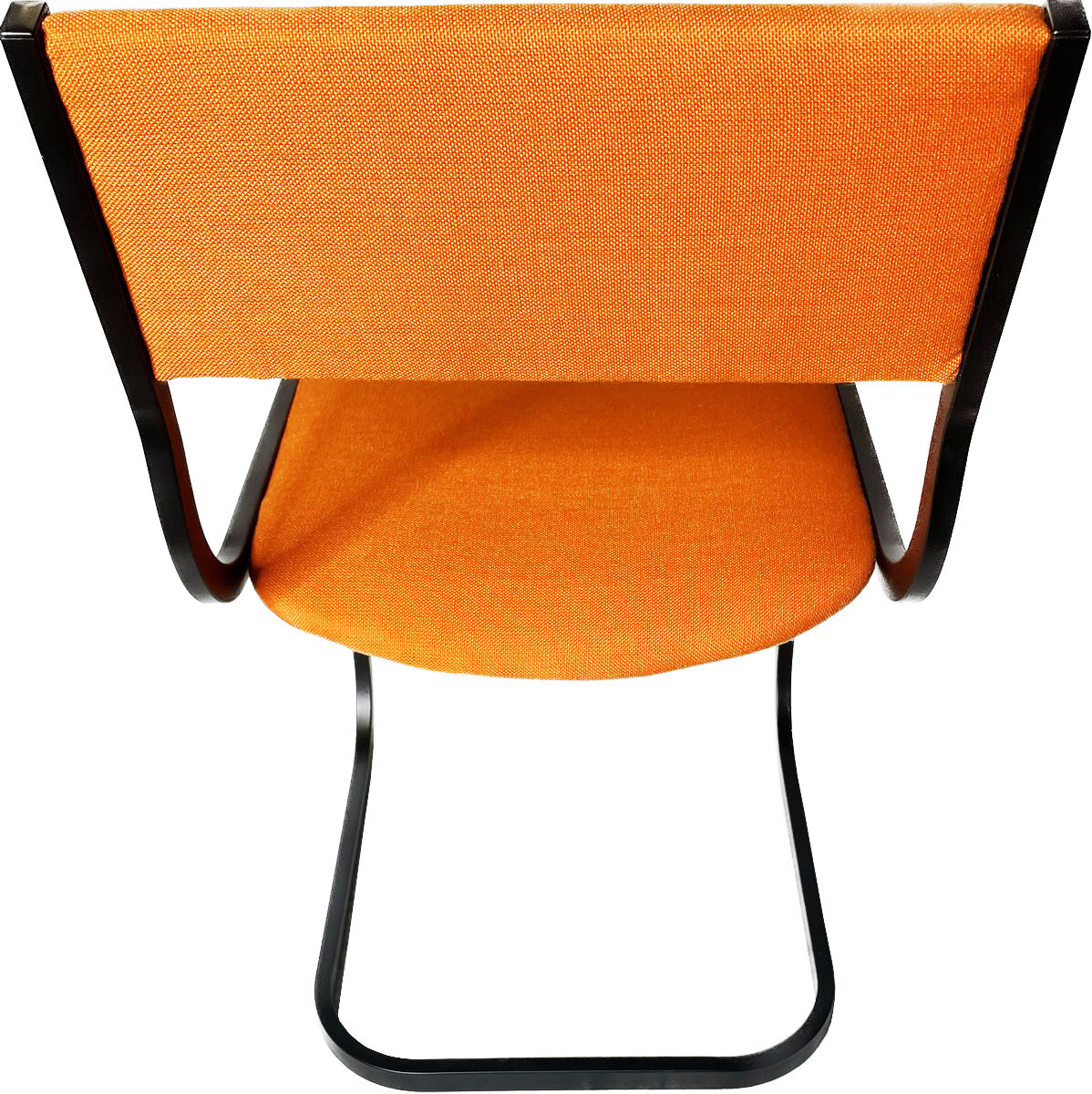 2 retro chairs with sled legs - vintage