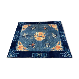 Tapis ancien art déco chinois pekin 150x190 cm