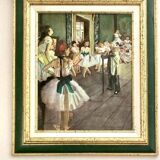 Oil on canvas dance class