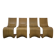 Lot de 4 chaises Contour par Alejandro Estrada pour Piegatto