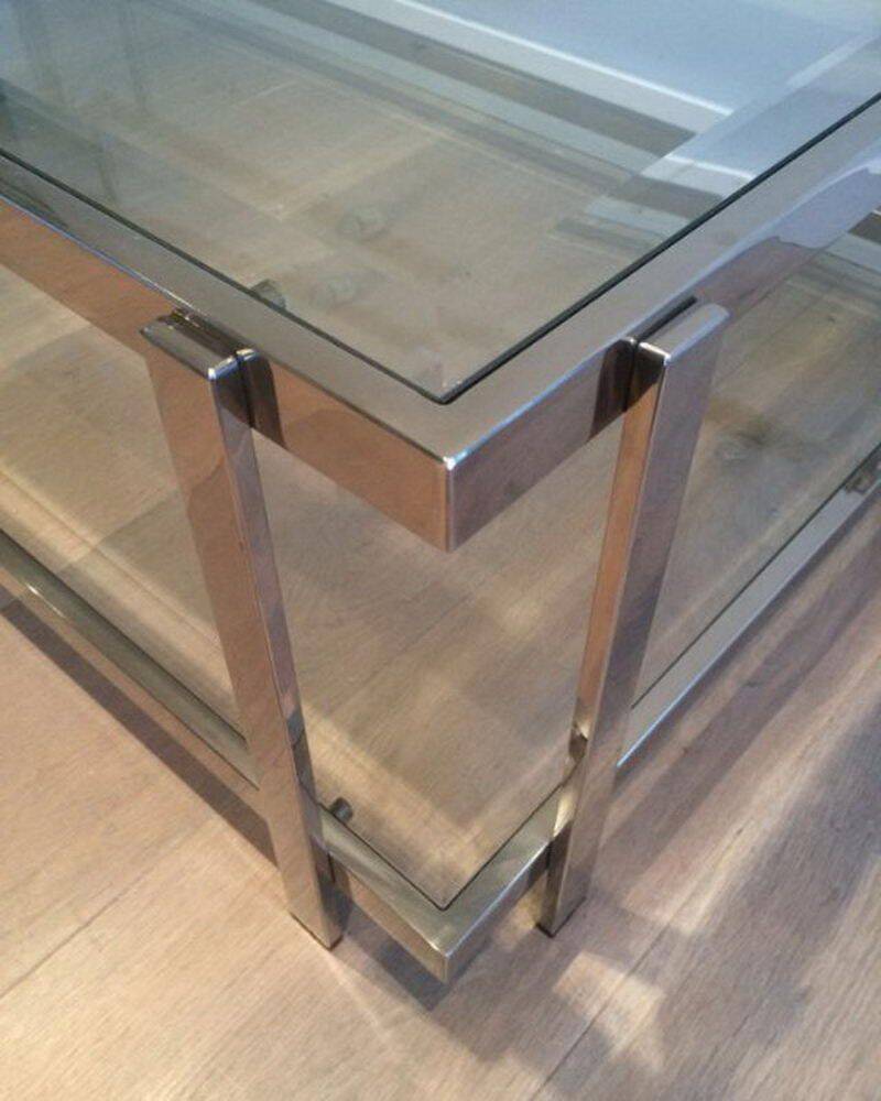 Designer chrome table