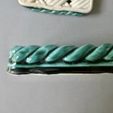 2 slip coasters, 1960s