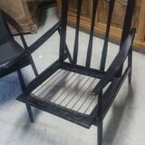 Pair of THONET armchairs boomerang model