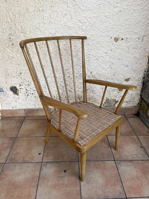 Fauteuil éventail Baumann 1960