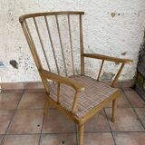 Fauteuil éventail Baumann 1960