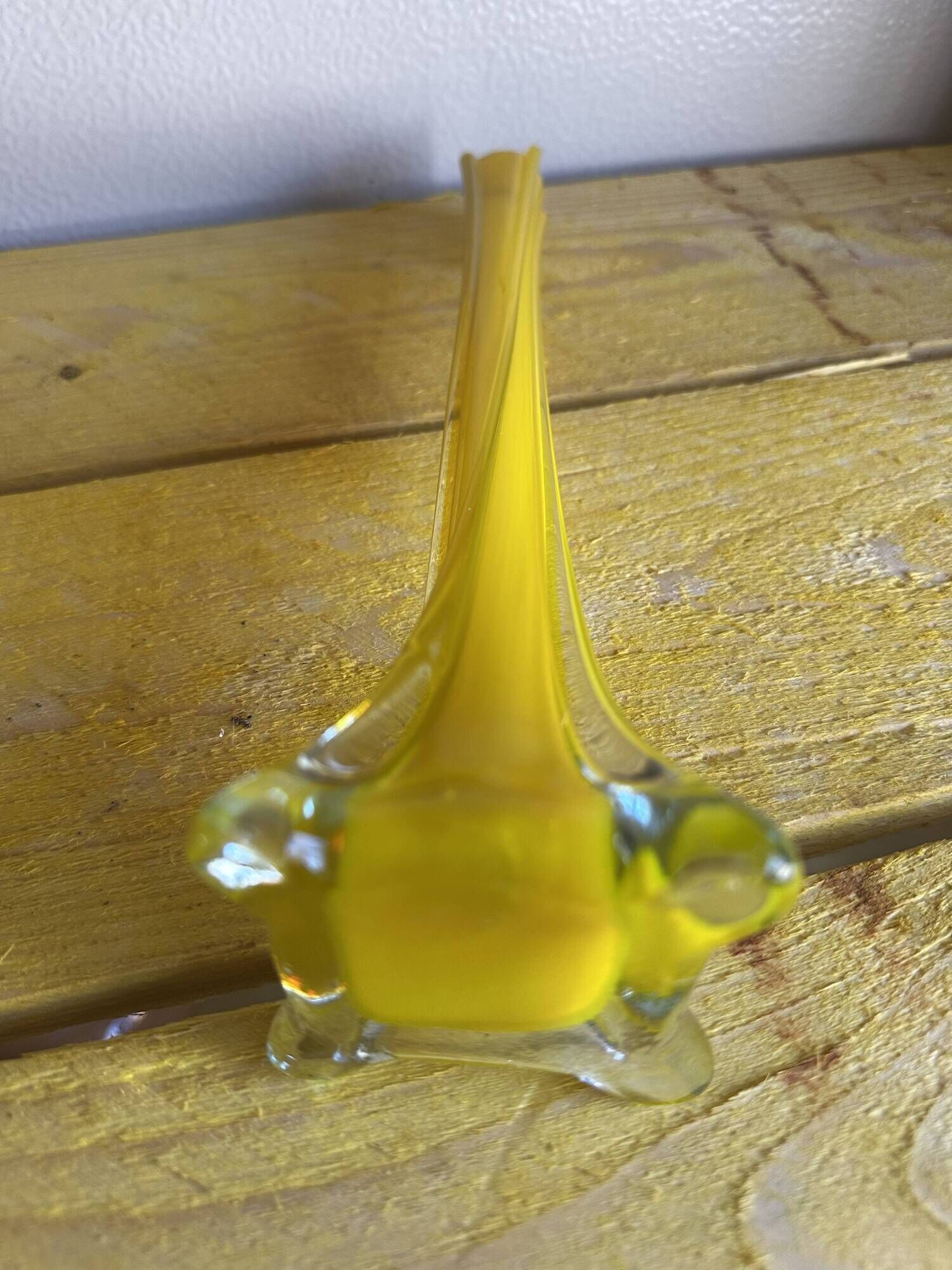 Ensemble de 6 Vases Soliflores années 60 en Verre de Murano