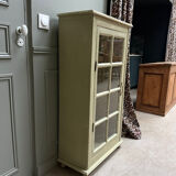 Small patinated display cabinet