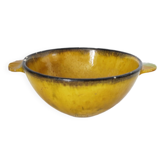 Yellow ceramic bowl from Biot