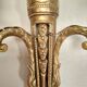 Old Wall Sconce bronze two torches style Napoleon III