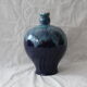 Blue pitcher ceramic vase cab ceramic art of Bordeaux