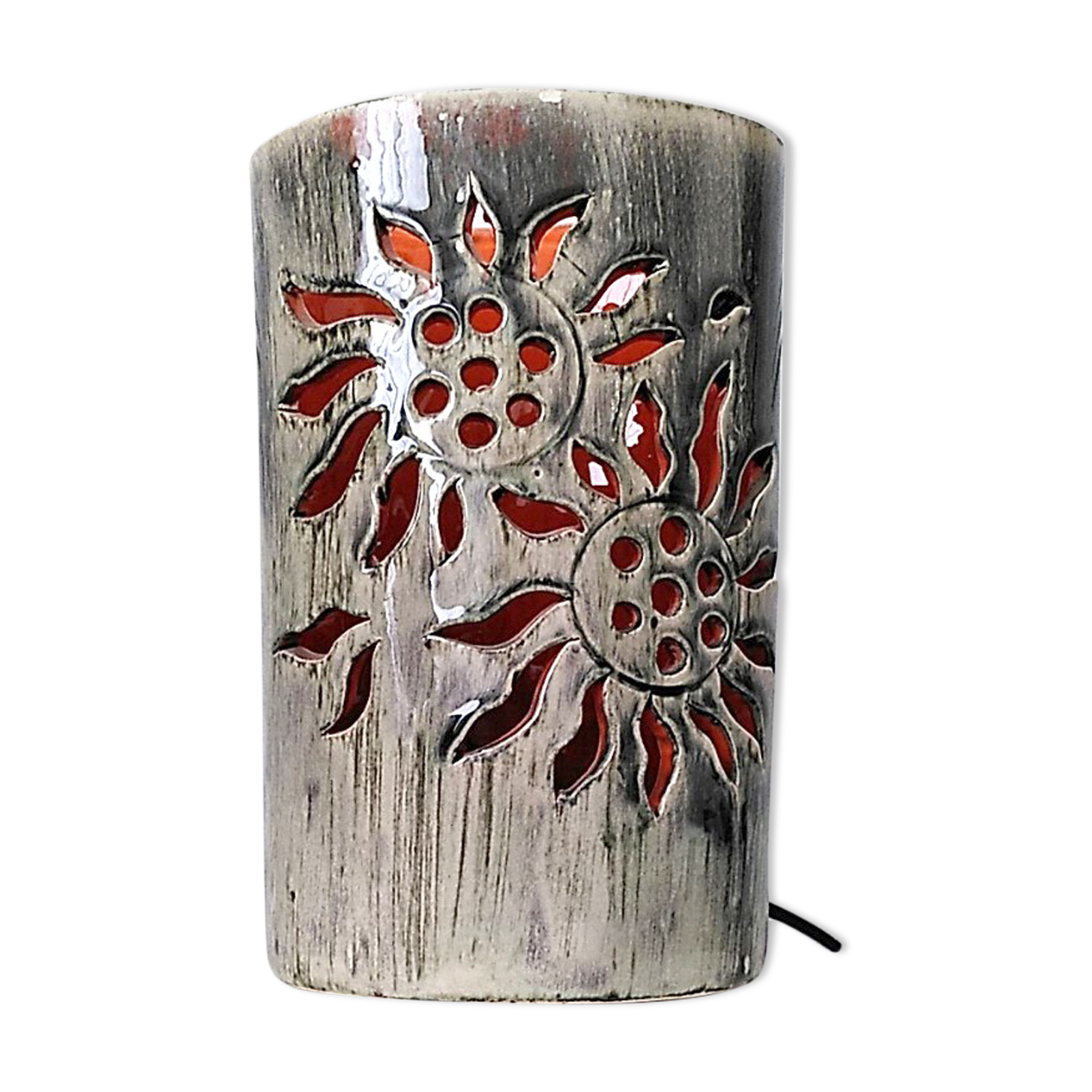 Vallauris ceramic lamp