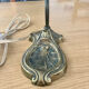Old swan-neck desk lamp