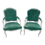 Pair of armchairs
