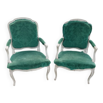 Pair of armchairs