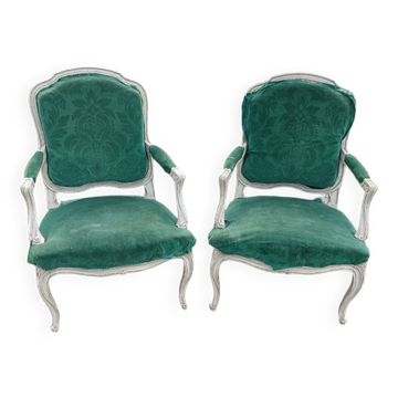 Pair of armchairs