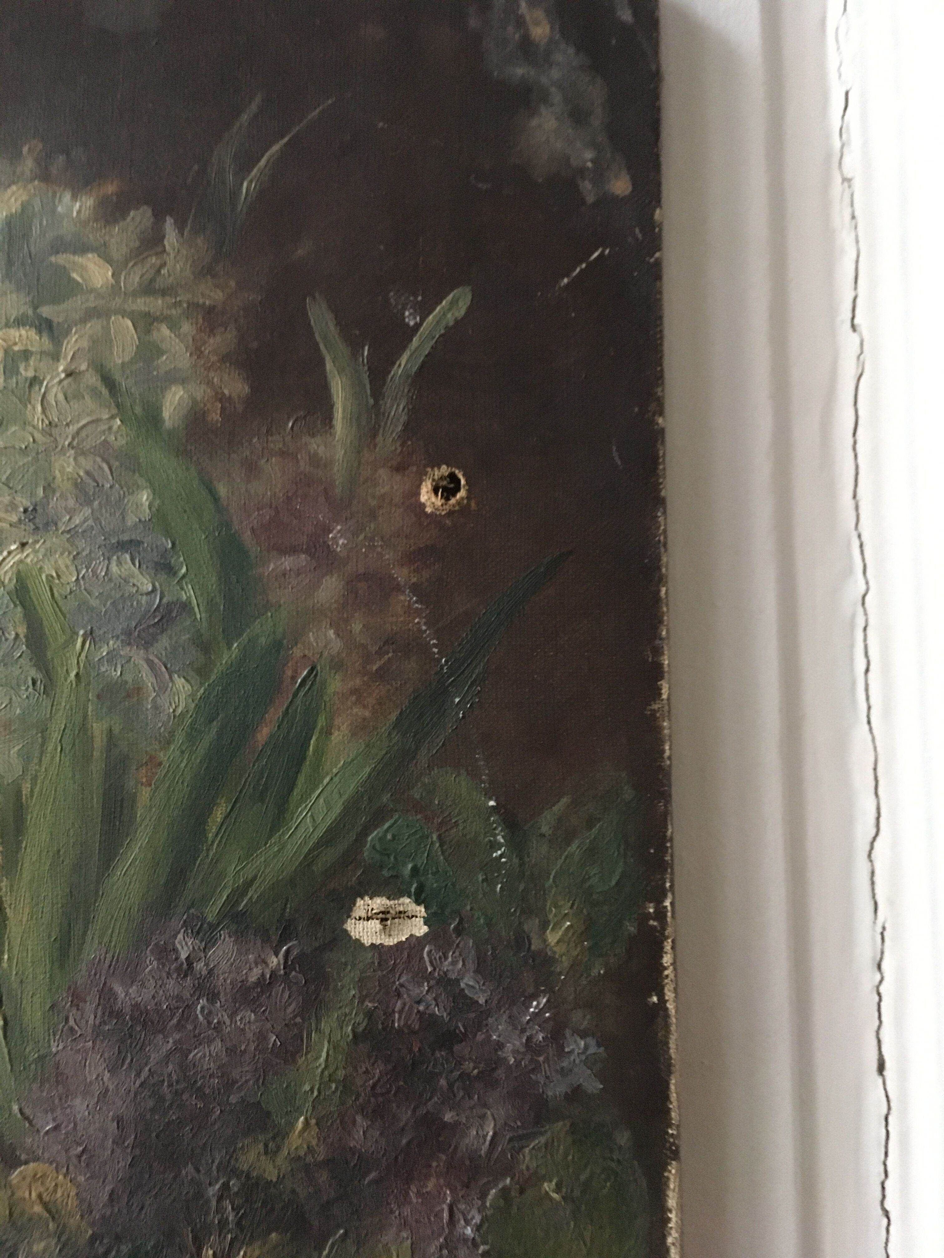Huile sur toile début XX ieme