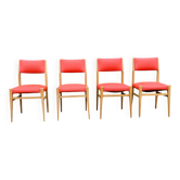 Set of 4 vintage chairs