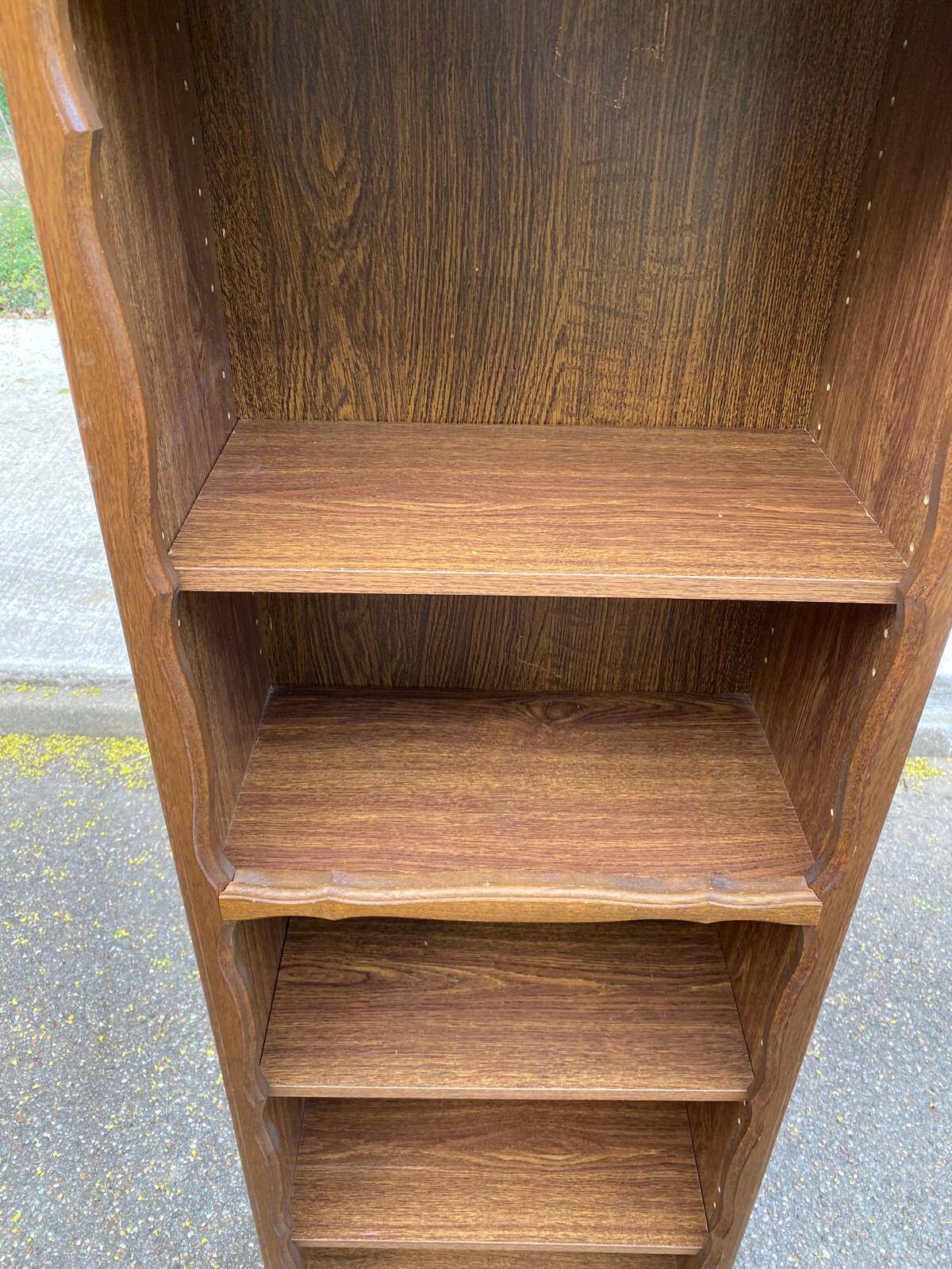 2 Louis XV wooden Bibus bookshelves from the 1990s.