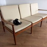 Scandinavian banquette in the style of Sven Ellekaer Eriksen from the 1960s.