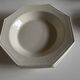 Set of 5 octagonal pearl plates from Creil Montereau.